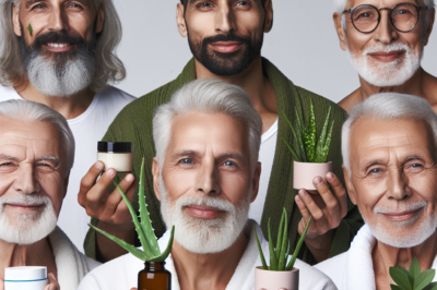 Plant-Based Skincare for Sensitive Senior Men